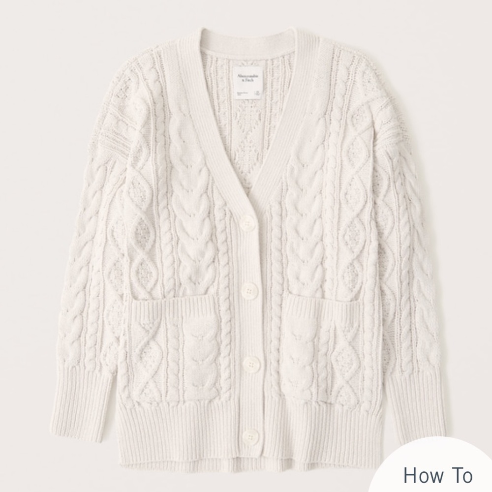 Abercrombie Chenille Cardigan